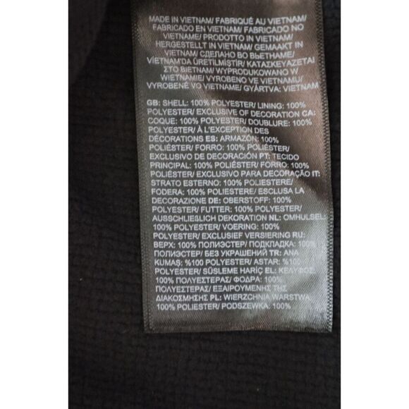 The North Face NF0A3LGZJK3 Men's Sz L Black Ridgewall Soft Shell Vest - Picture 10 of 12